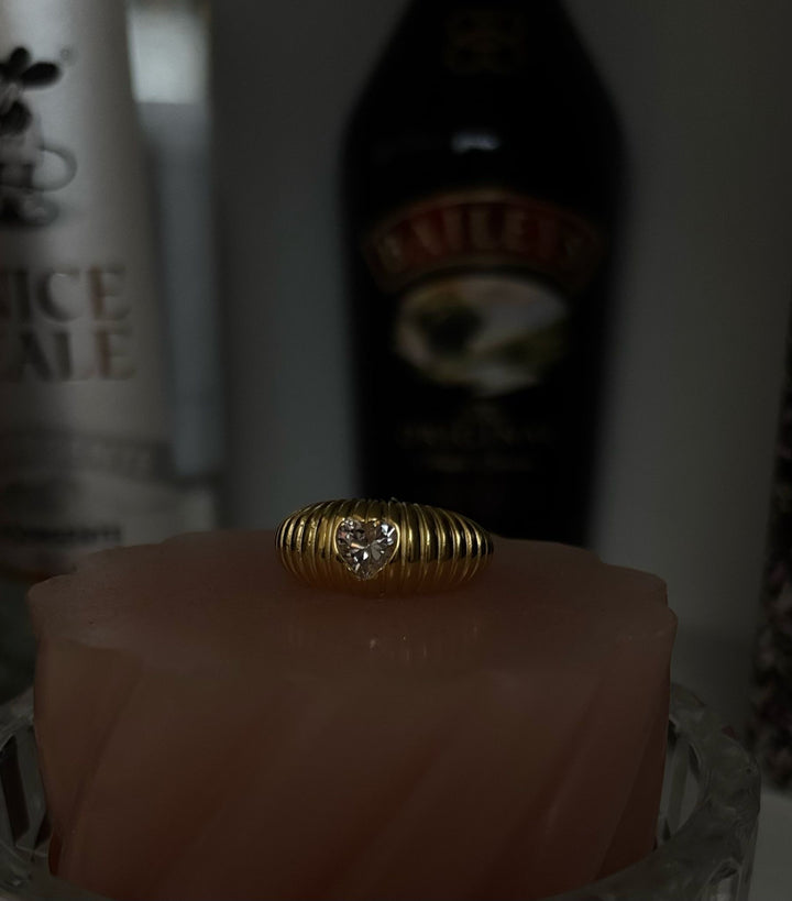 Anello con cuore