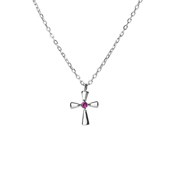 Collana mini croce