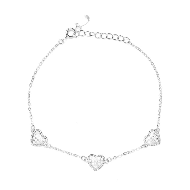 Bracciale cuori