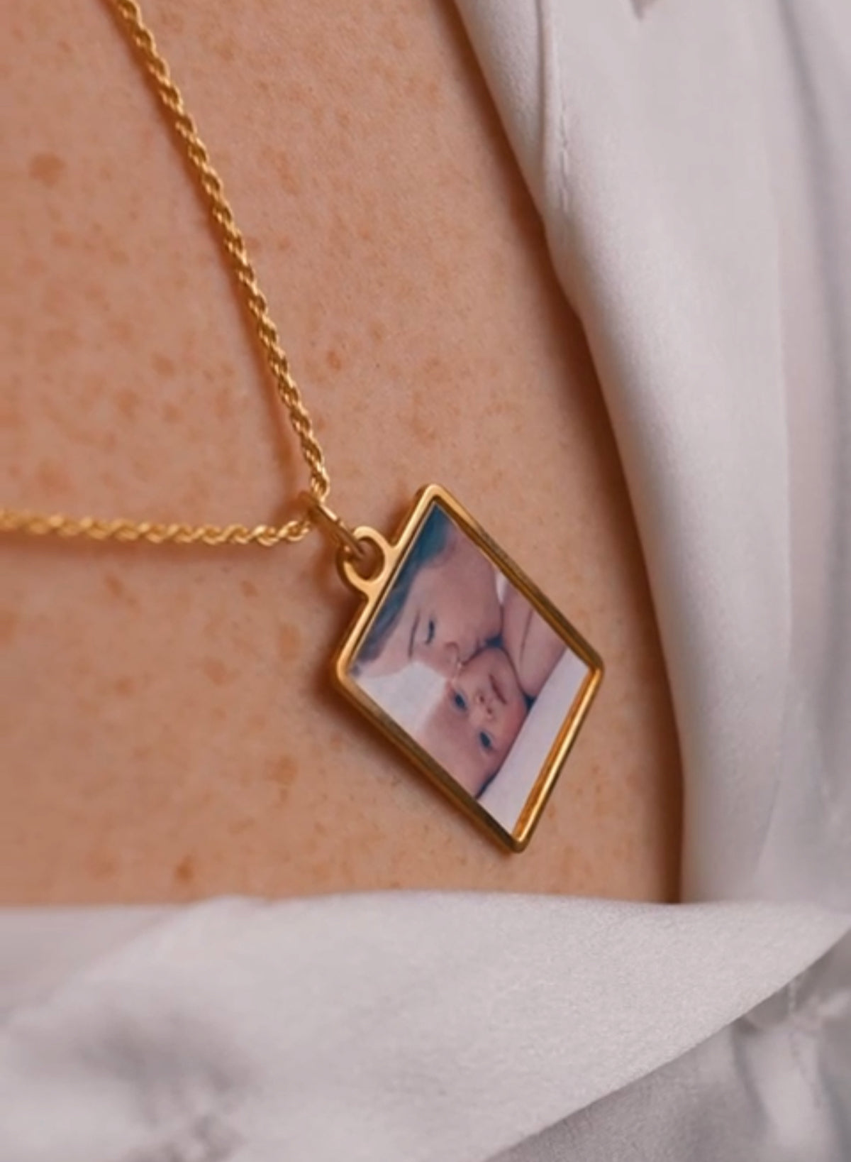 hadefa Collana con foto personalizzata Argento 925 Collane personalizzate per uomini e donne Collane personalizzate Gioielli rotondi in argento Regali per ragazzi e ragazze (Argento hadefa Collana con foto personalizzata Argento 925 Collane personalizzate per uomini e donne Collane personalizzate Gioielli rotondi in argento Regali per ragazzi e ragazze (Argento
