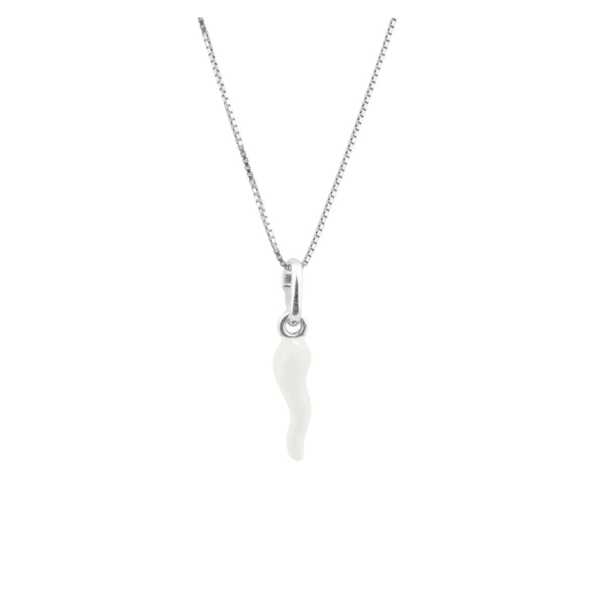 Collana corno portafortuna