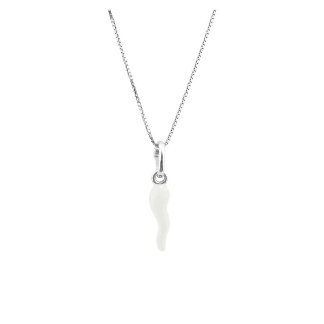 Collana corno portafortuna