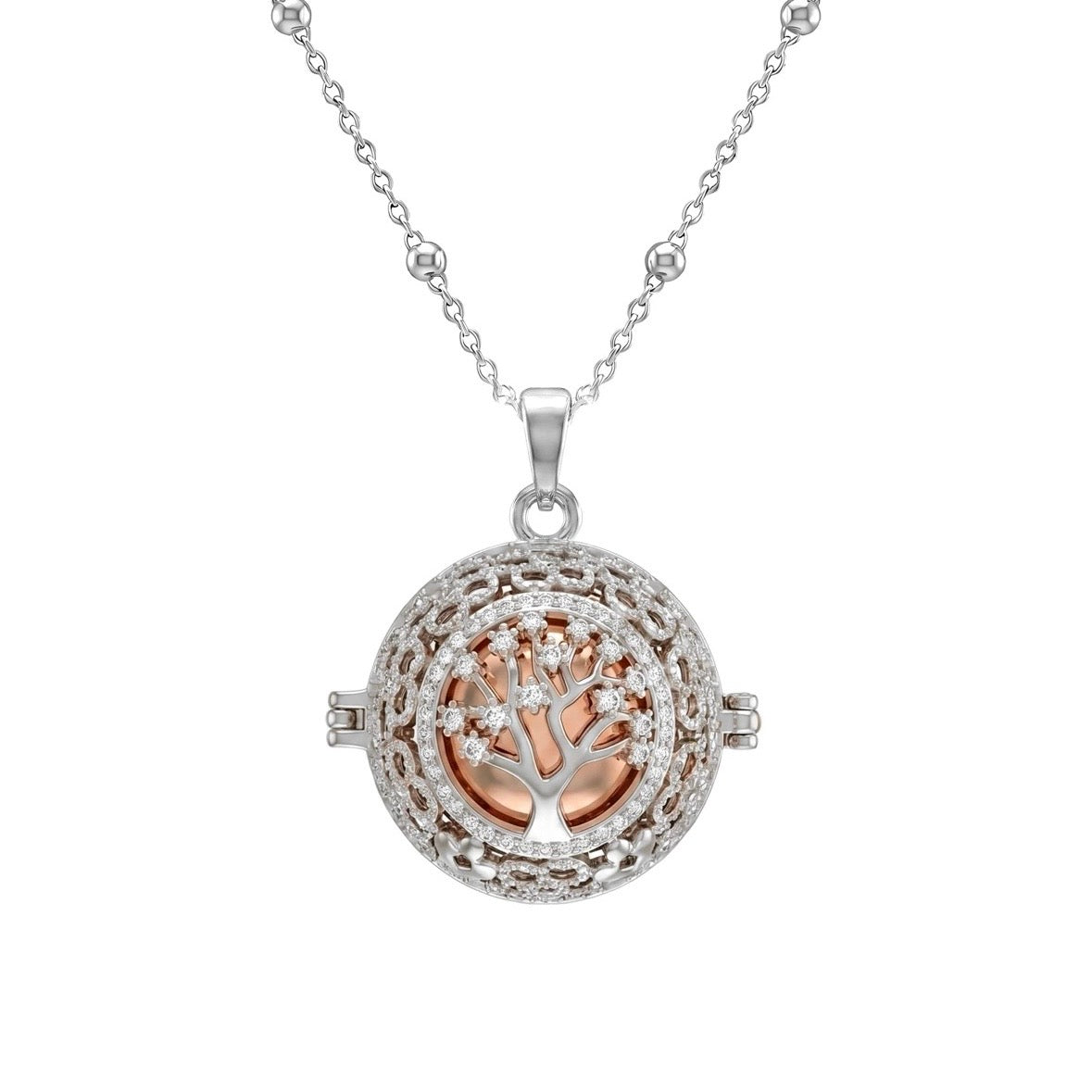 Collana Chiama Angeli con albero della vita
