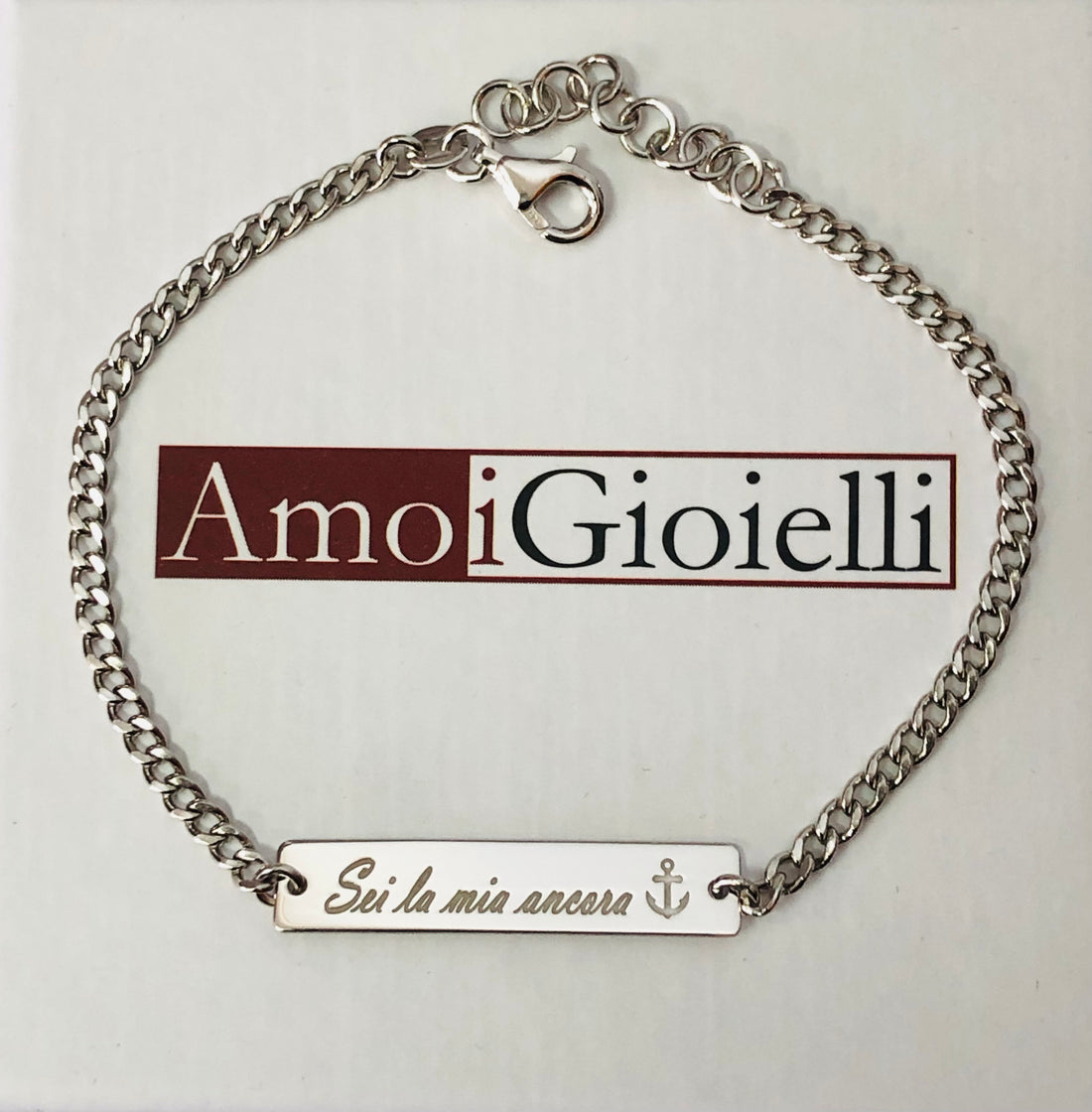 Bracciale Papà sei la mia ancora