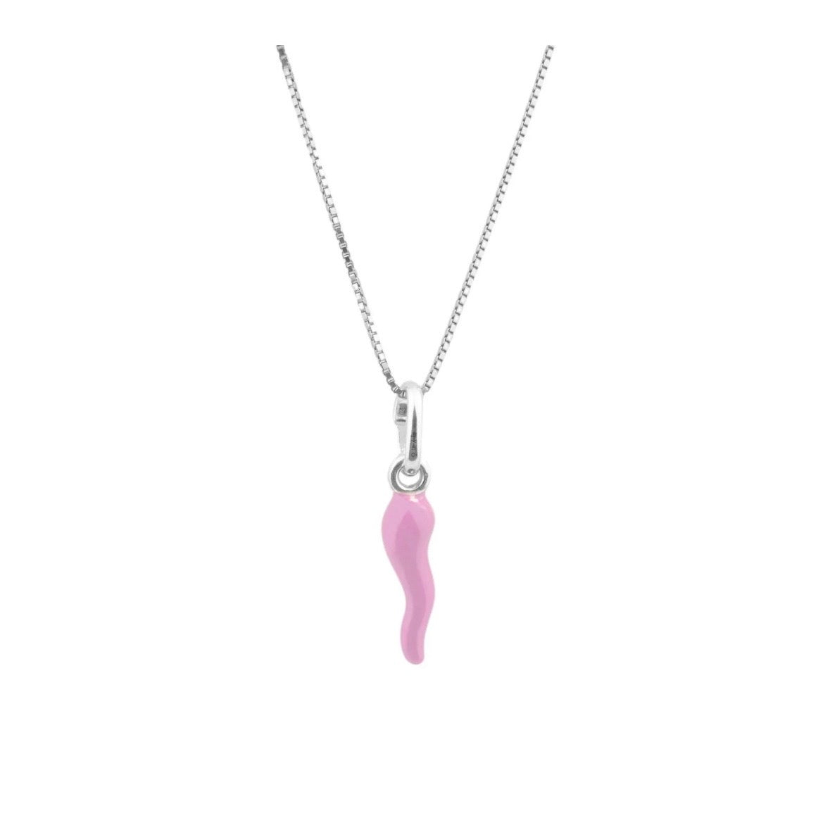 Collana corno portafortuna