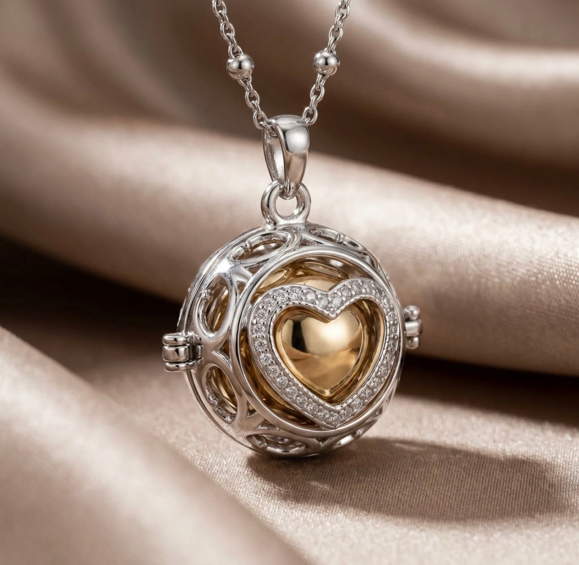 Collana Chiama Angeli con cuore