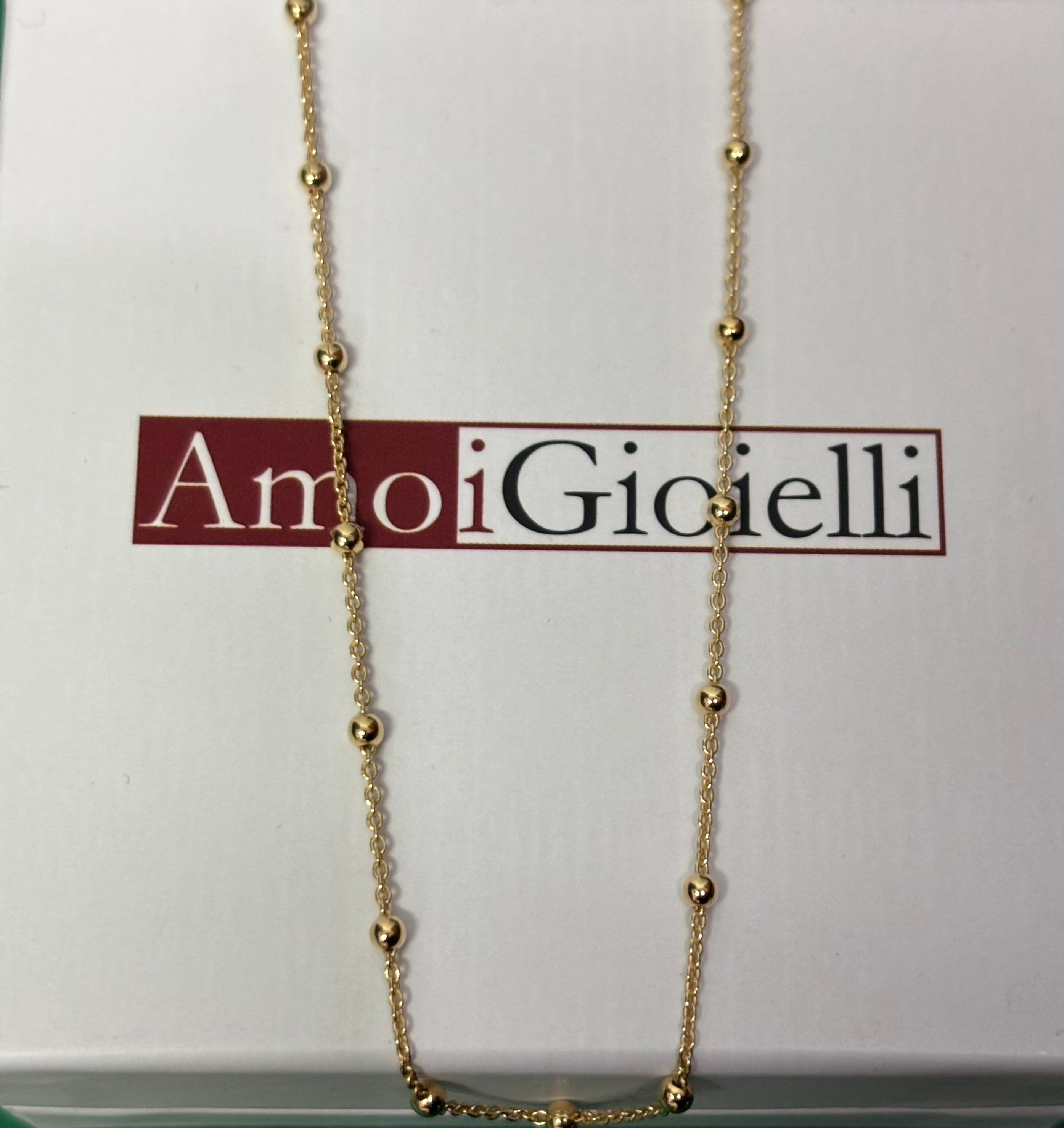 Collana modello rosario