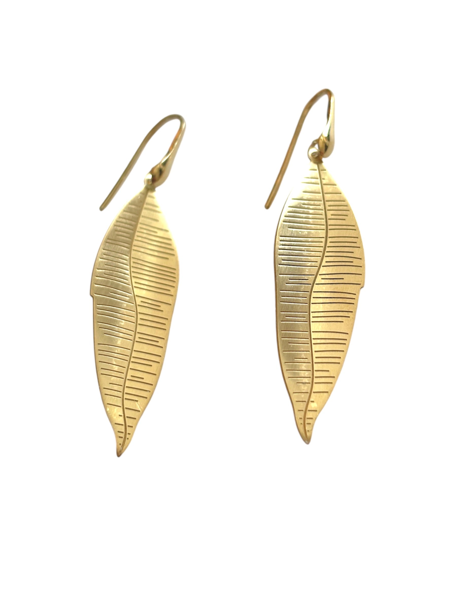 Selia Orecchini Lunghi A Foglia, Oro Rosa, Donna, Eleganti E Alla Moda, Regalo Ideale