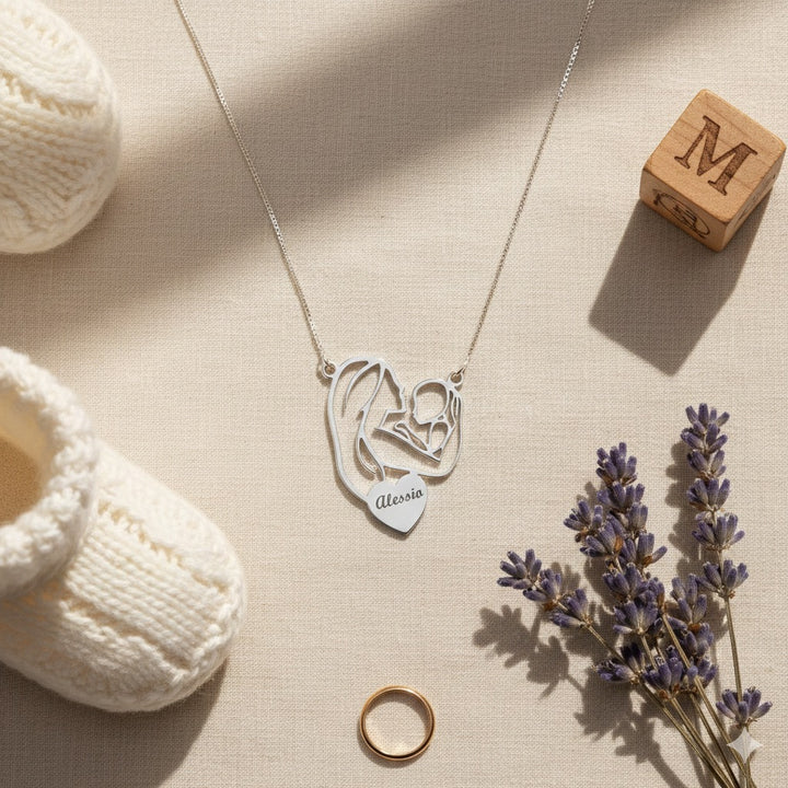 Collana mamma e figlio