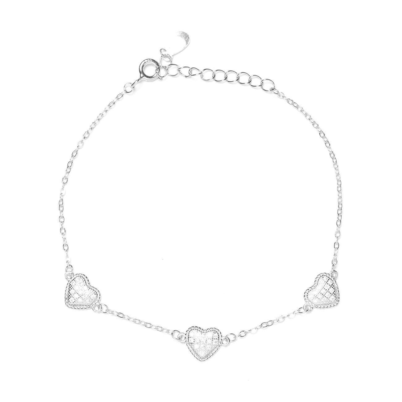 Bracciale cuori