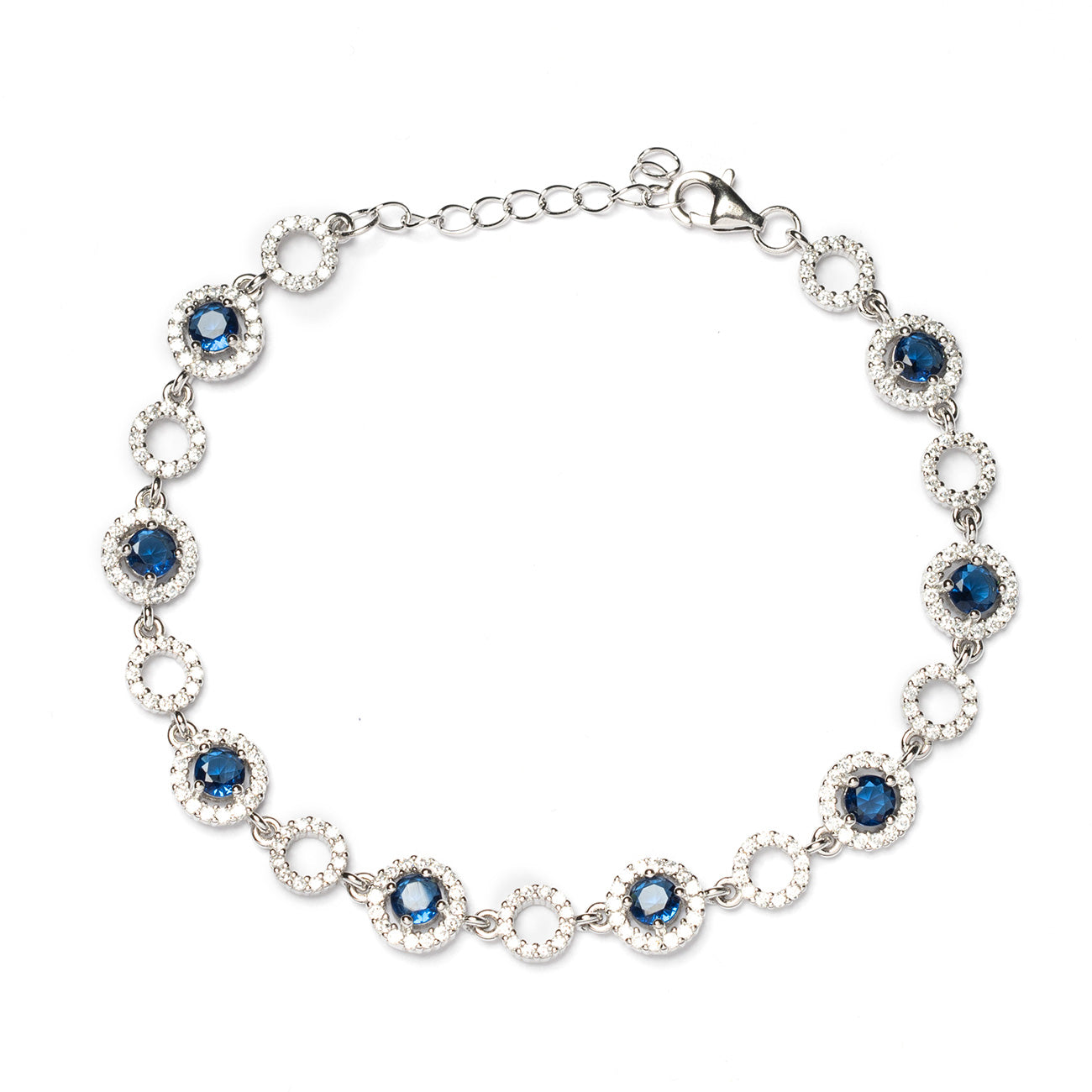 Bracciale donna con cerchi