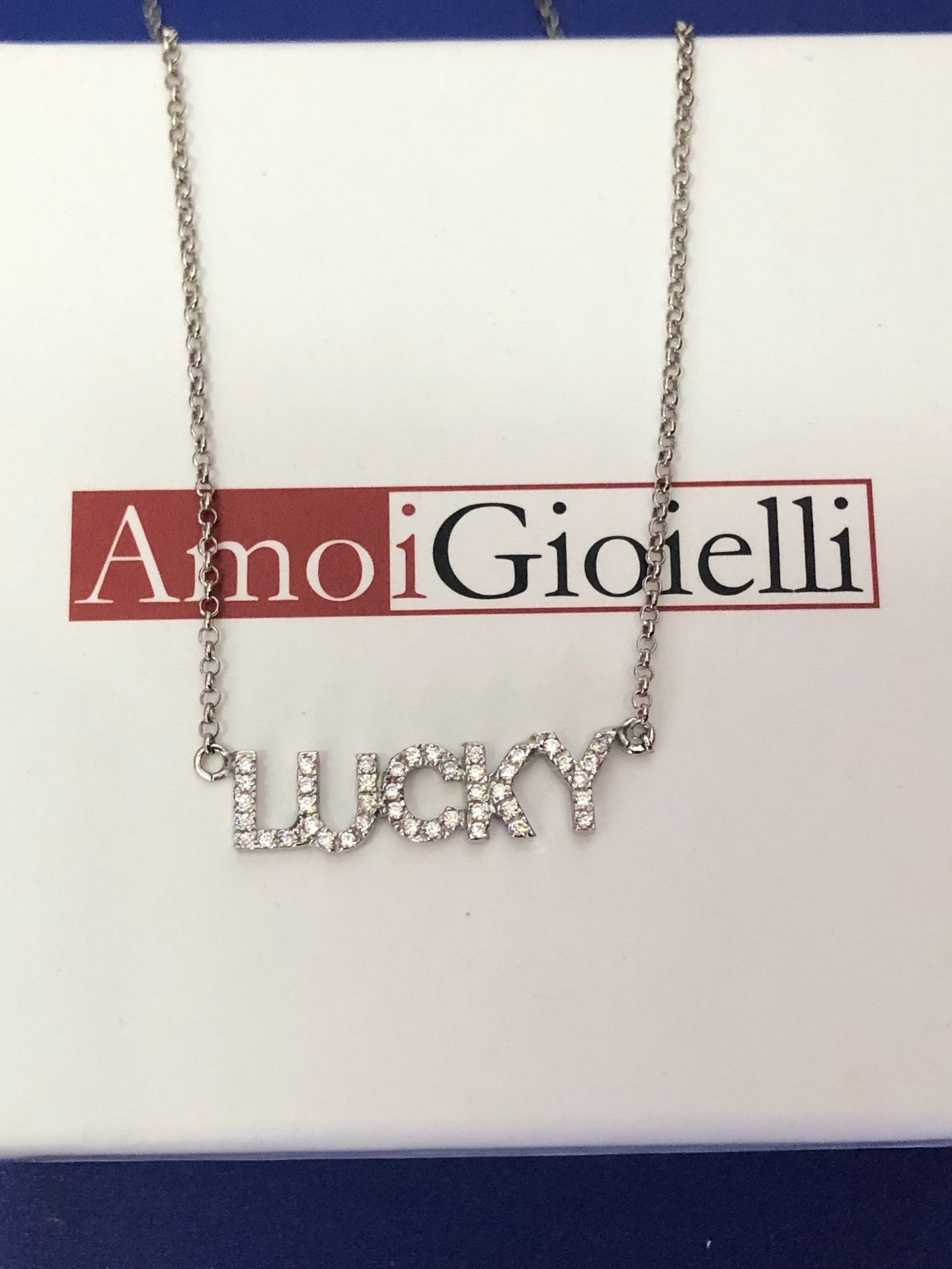 Collana nome zirconato