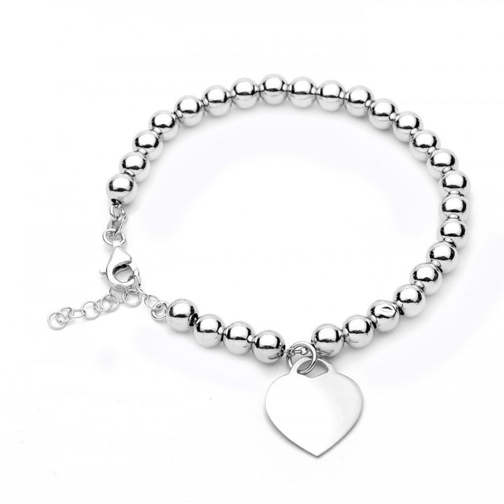 Bracciale con pendente cuore