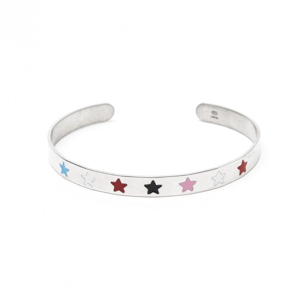 Bracciale stelline multicolor
