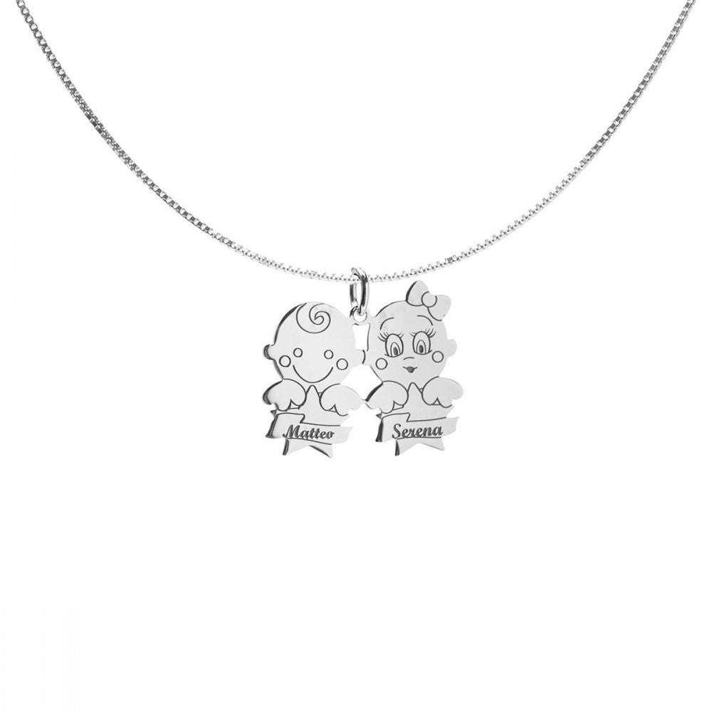 Collana bimbo bimba