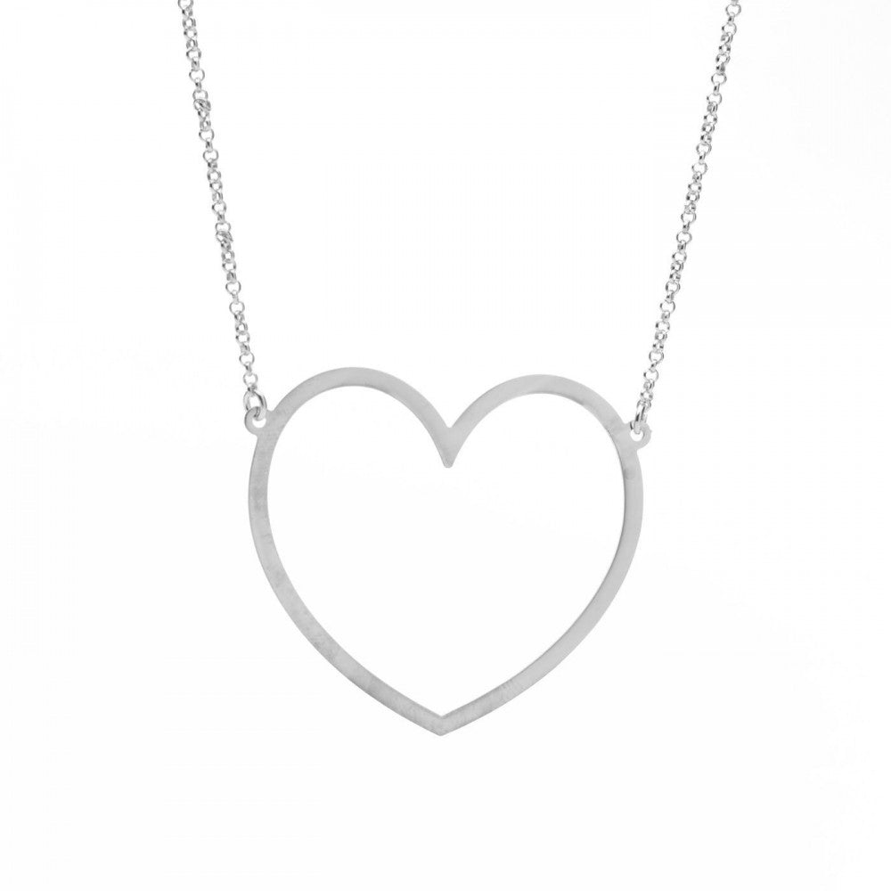 Collana con pendente cuore