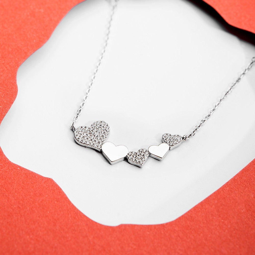 Collana cuoricini