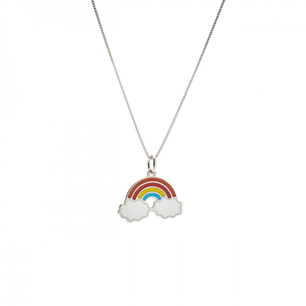 Collana pendente arcobaleno