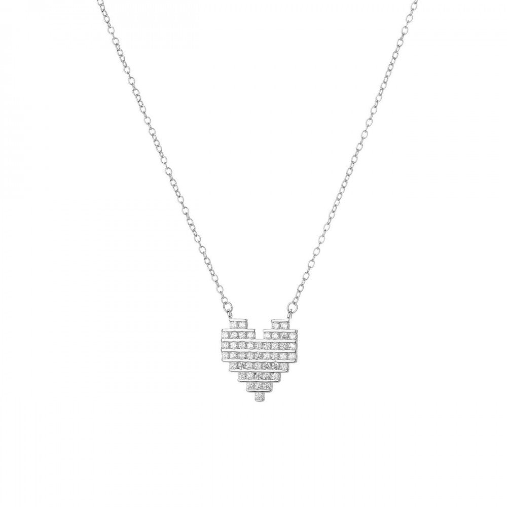 Collana pixel heart