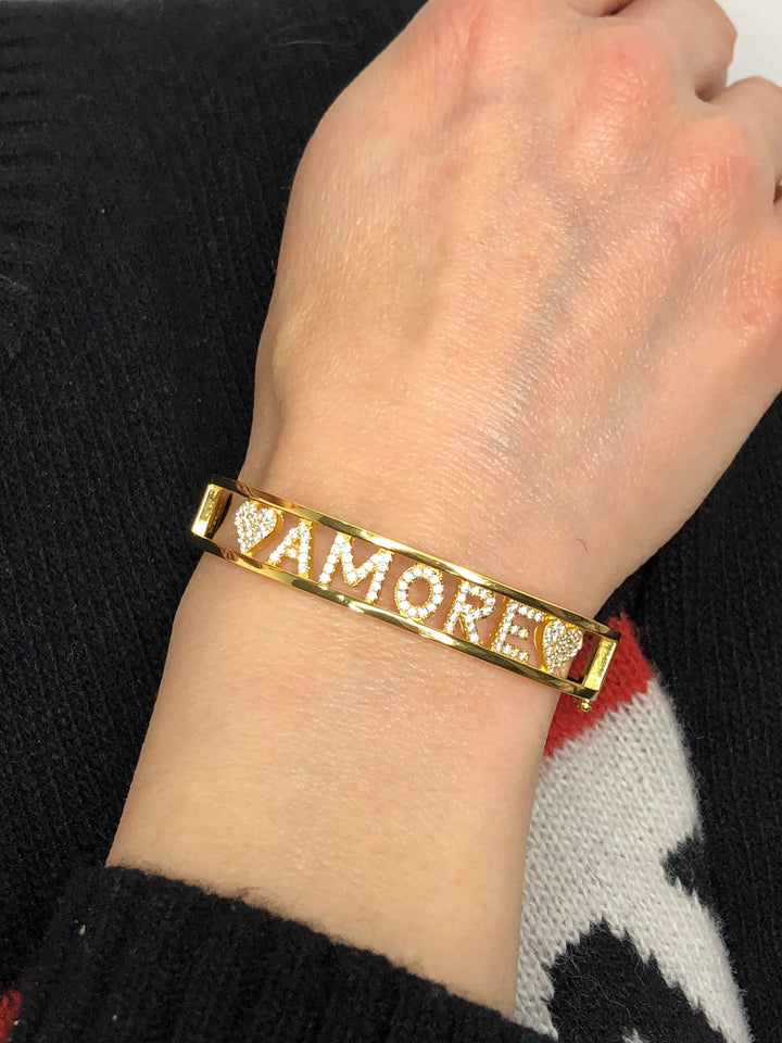 Bracciale rigido amore